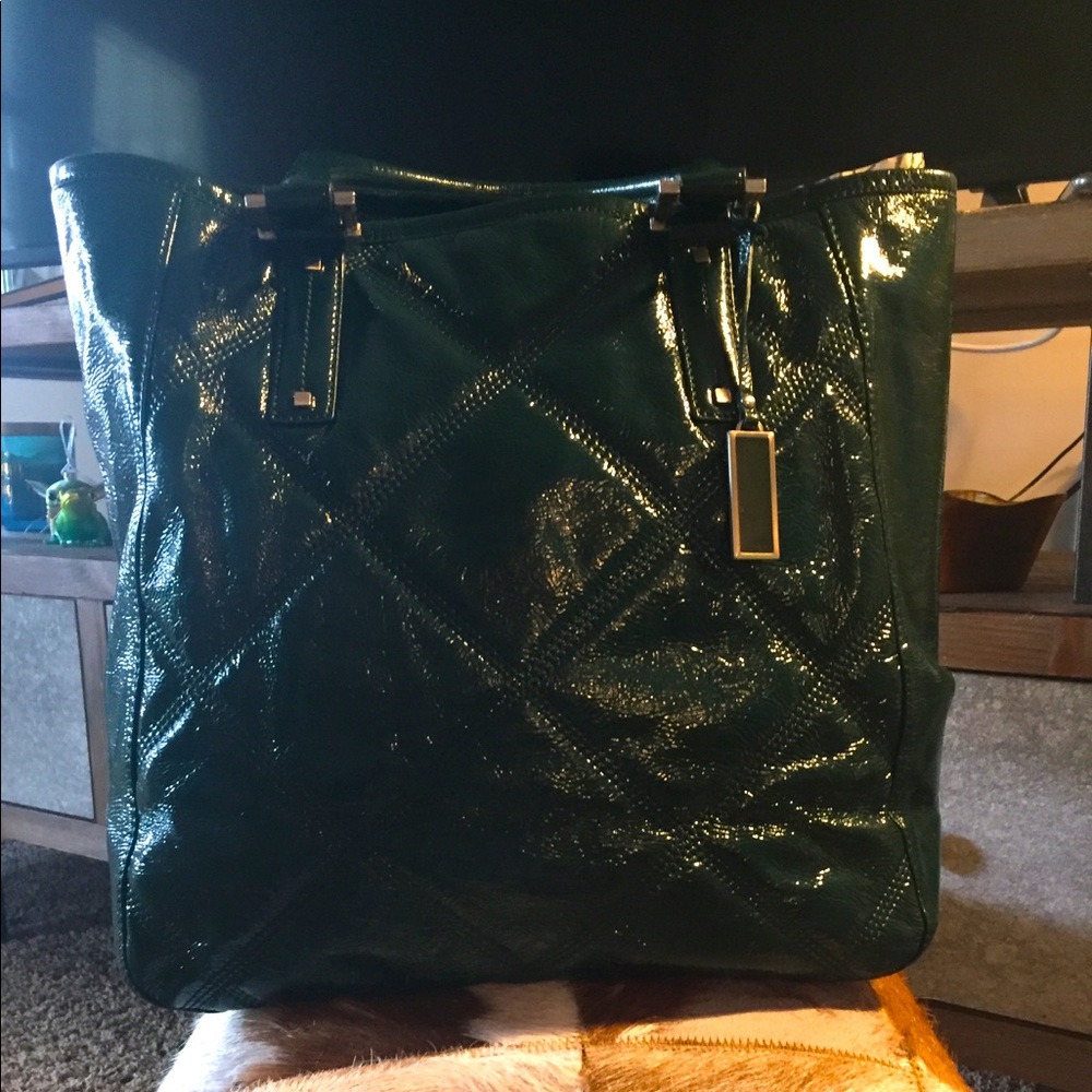 📚Talbot’s Genuine Patent Leather Tote